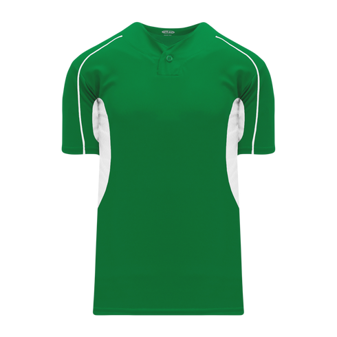 Athletic Knit One Button Pro Placket Baseball Jersey with Underarm Inserts (BA1745)